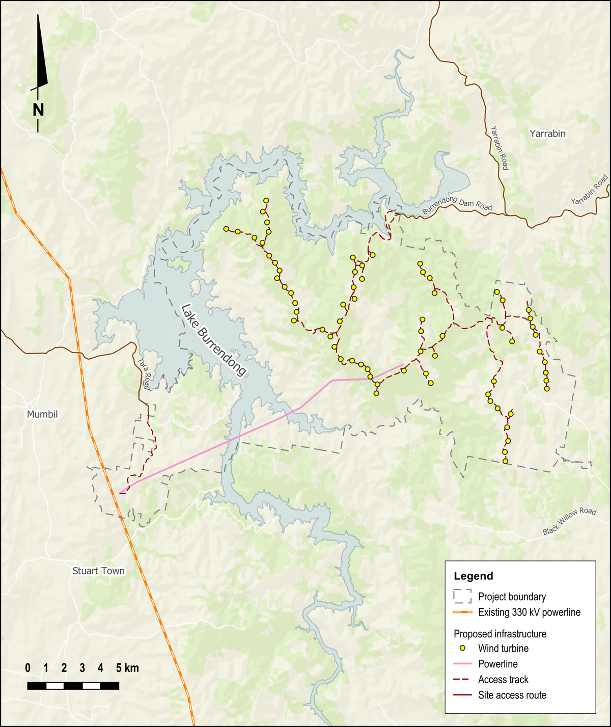 BDG map